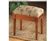 Palms Fabric Vanity Stool...comes with $10 gift