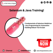 Selenium with Java Training in Chennai Htop solutions